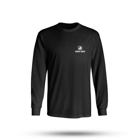 BLACK BRAPSKI LONG SLEEVE TEE