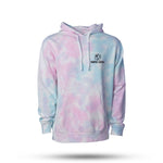 COTTON CANDY TIE-DYE BRAP SKI HOODIE