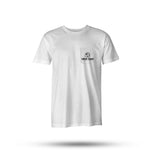 WHITE BRAP SKI POCKET TEE