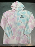 COTTON CANDY TIE-DYE BRAP SKI HOODIE