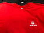 RED BRAPSKI POCKET TEE